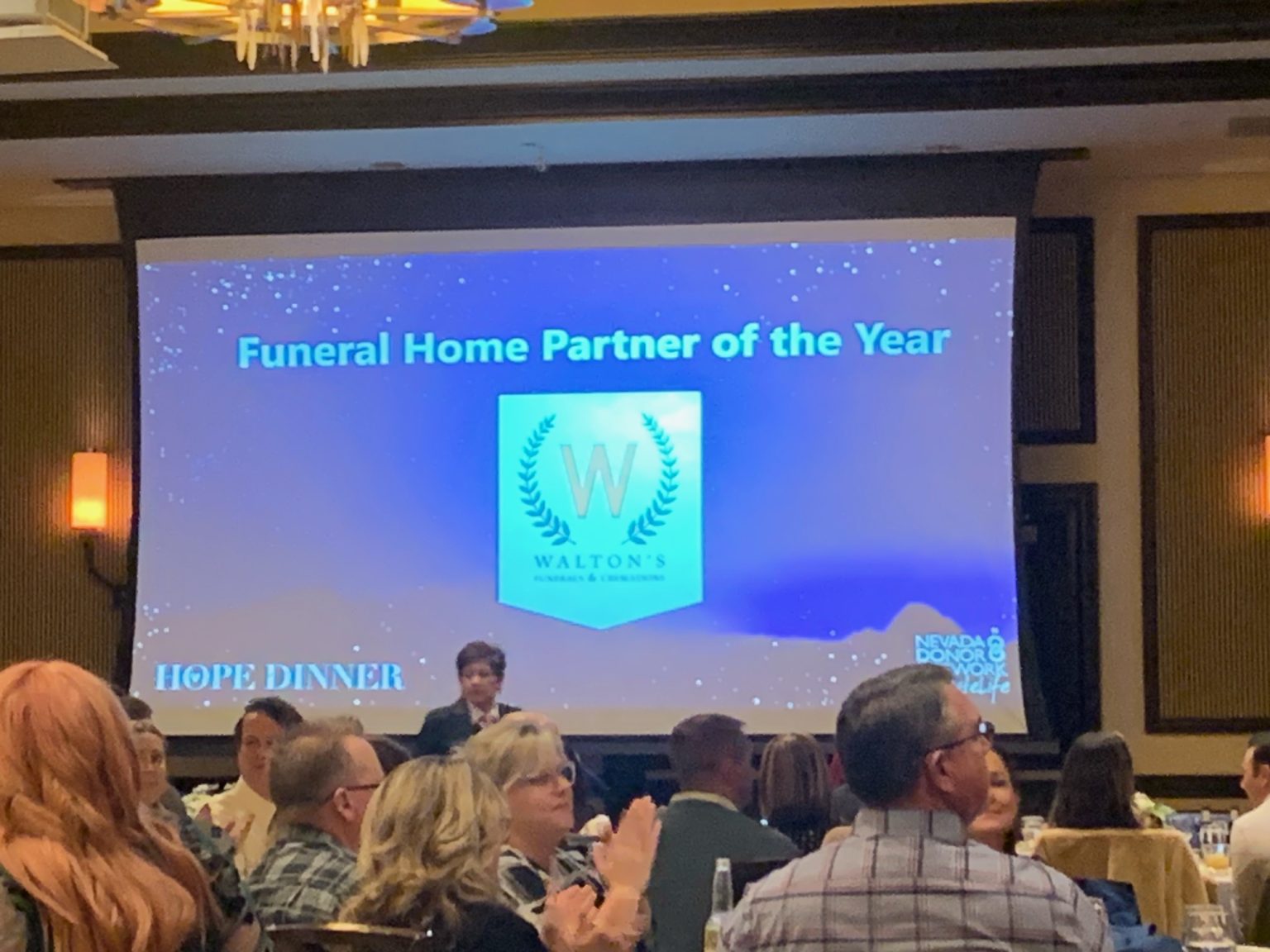 Waltons Funeral Home Partner of the Year Walton's Funerals and